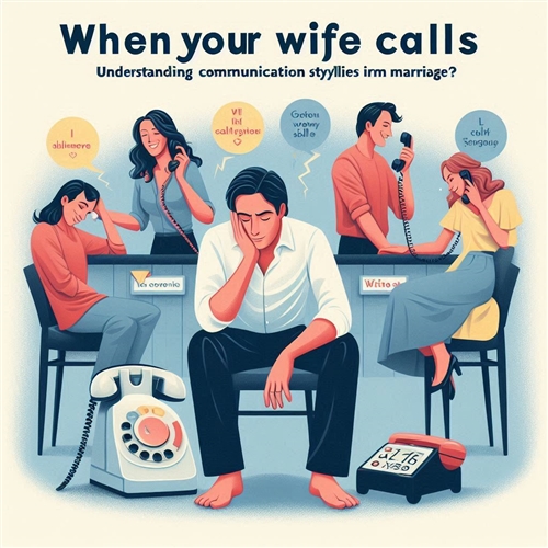 When Your Wife Calls: Understanding Communication Styles in Marriage